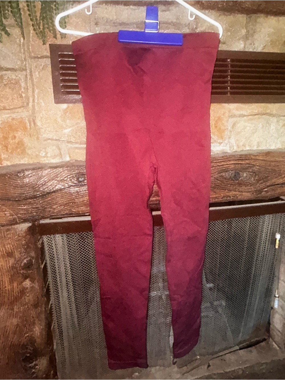 Shapermint Essentials 2XL Burgundy Shapewear Leggings